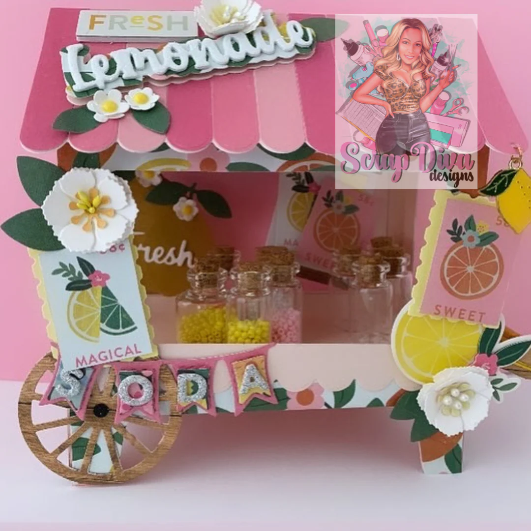 3D Lemonade Cart - Image 31