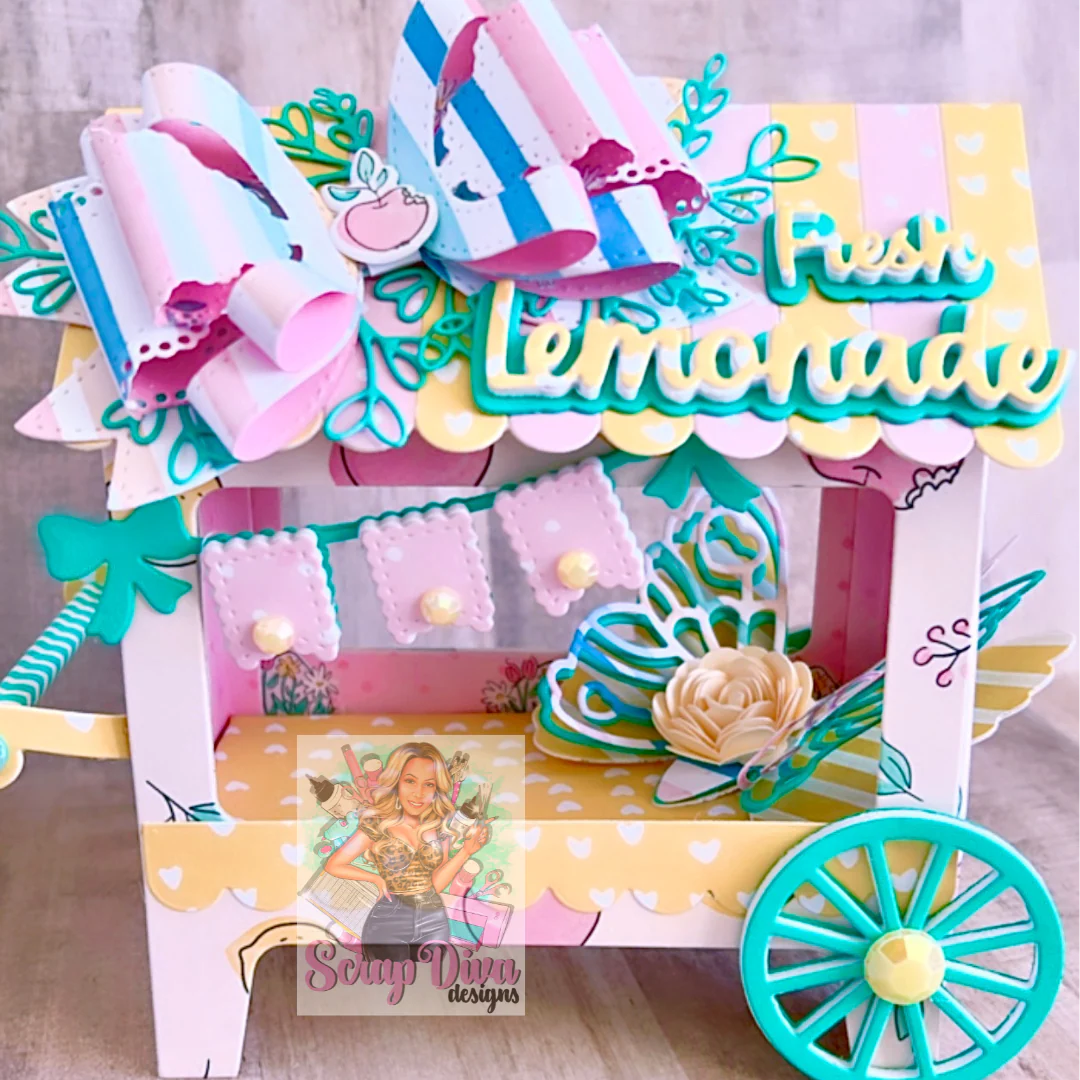 3D Lemonade Cart - Image 40