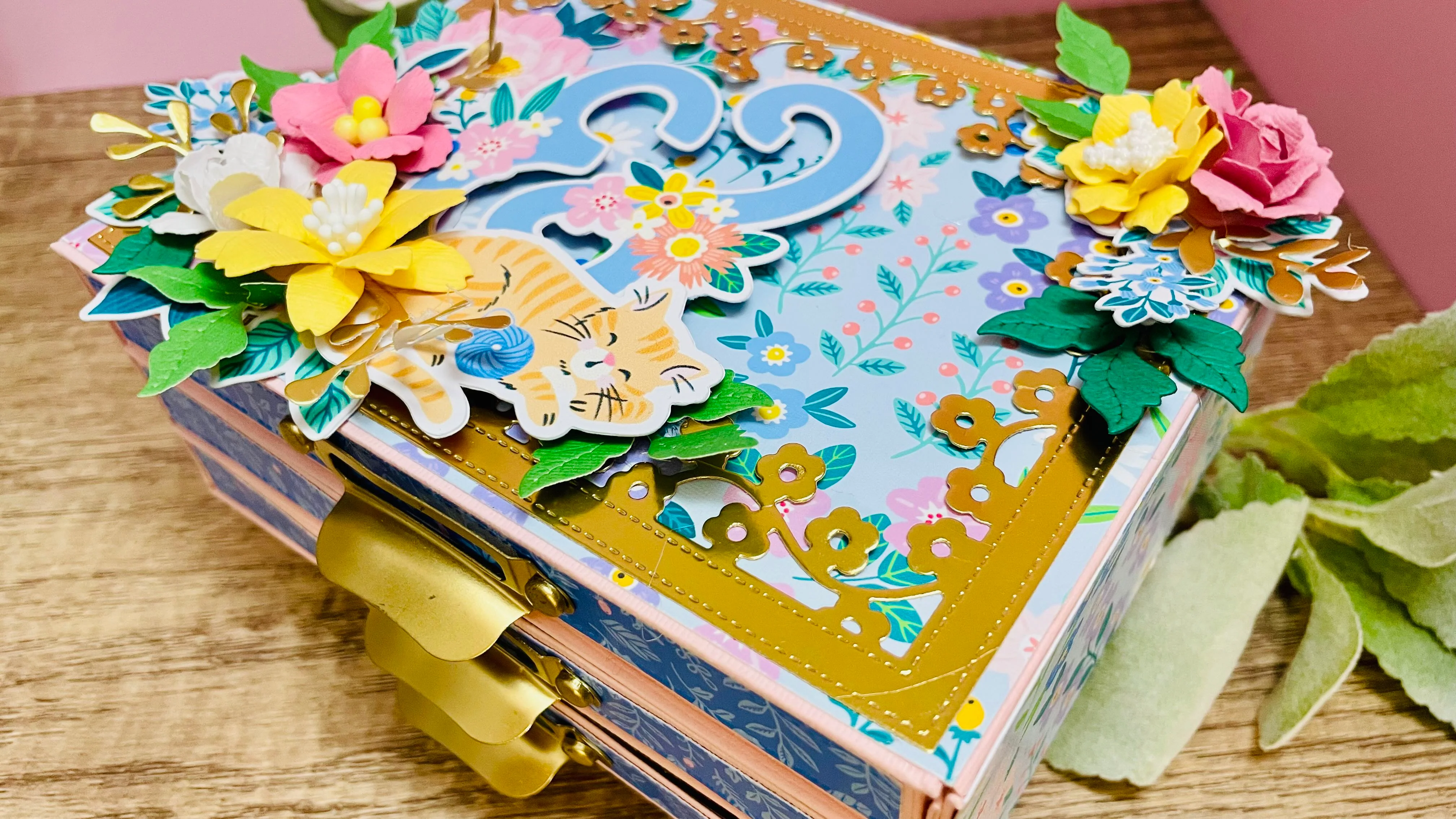 A2 Card Box Add On - Flowers - Image 7
