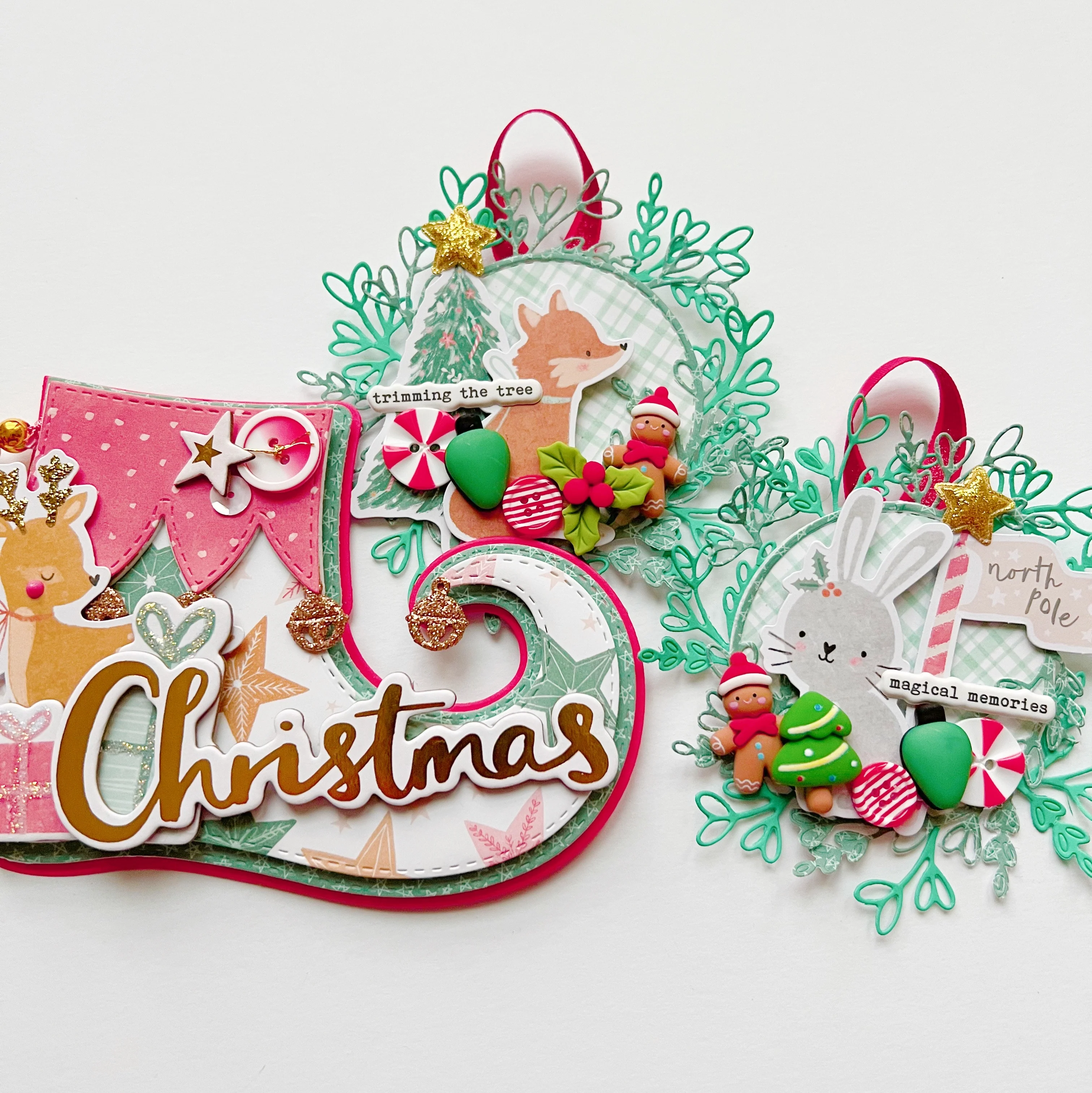Branches & Ornament Wreath Set - Image 6