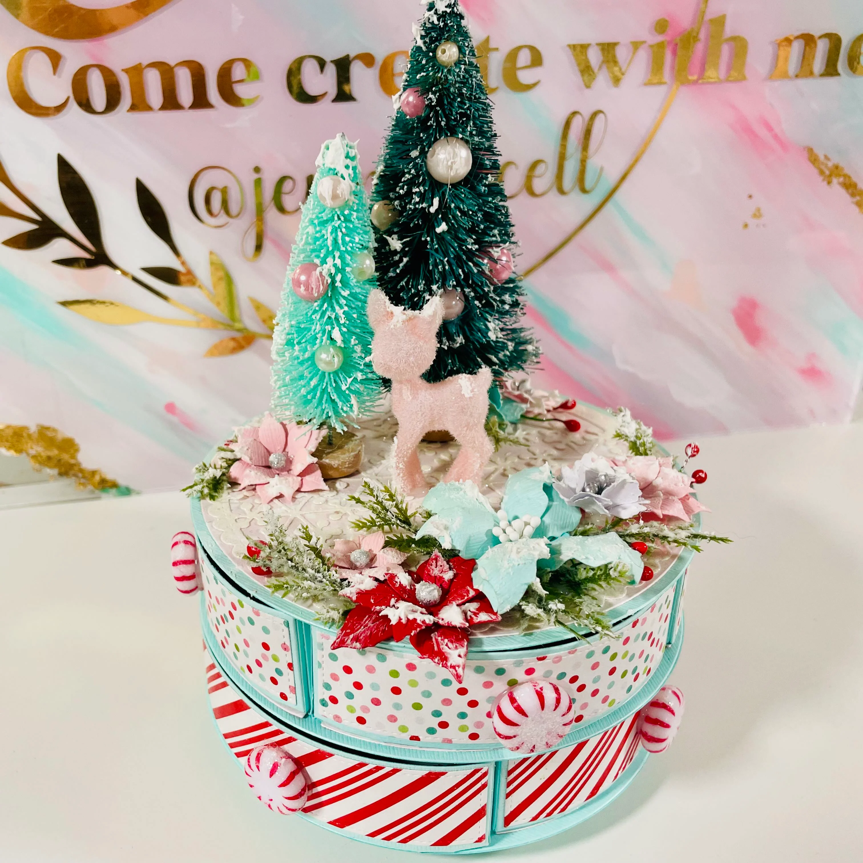 Carousel Box W/ Drawers - Image 12