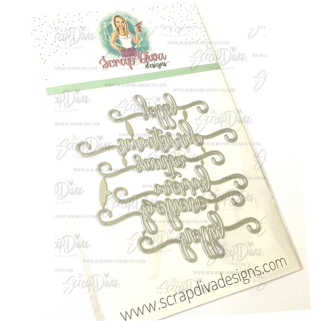 Christmas Script Words - Image 4