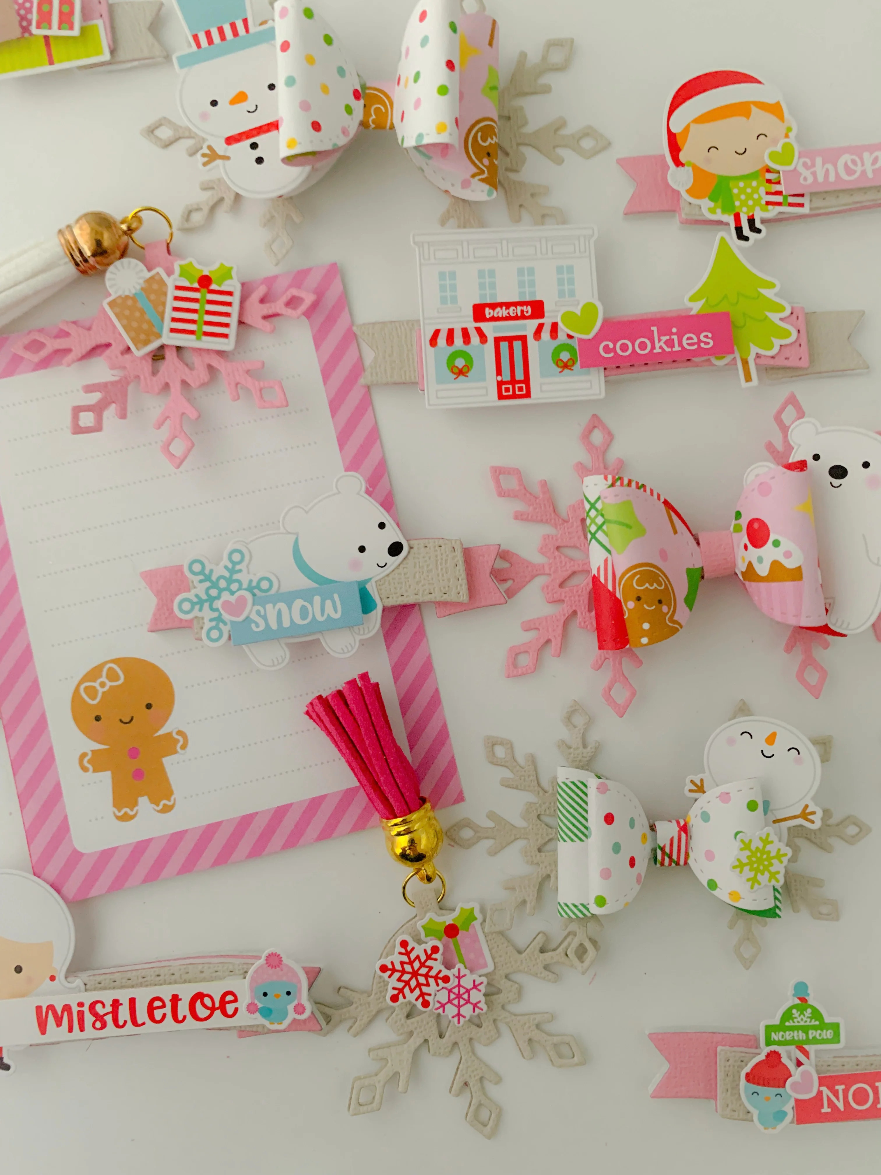 Double Snowflake Bow Set - Image 2