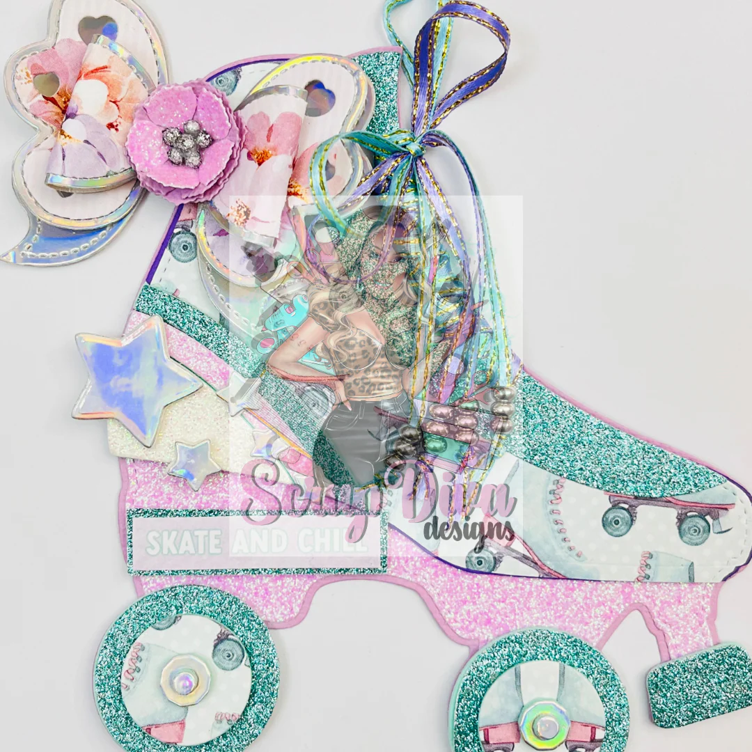Frilly Rose Flower Plate - Image 6