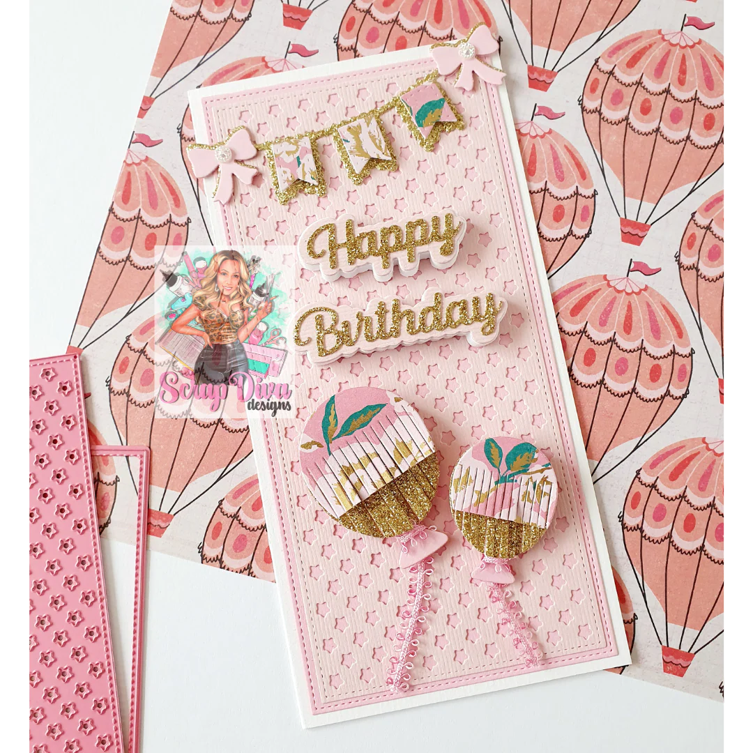 Fringed Birthday Balloons - Image 9
