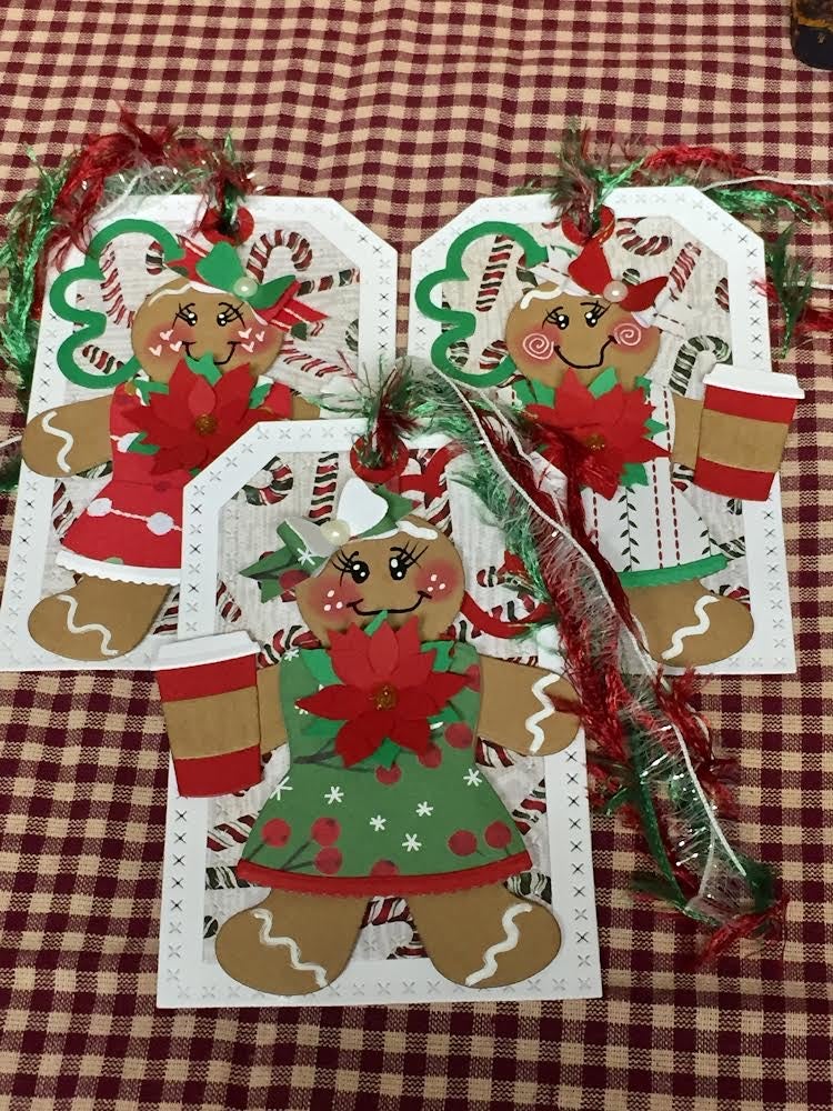 Gingerbread Doll Memorydex Card - Image 3