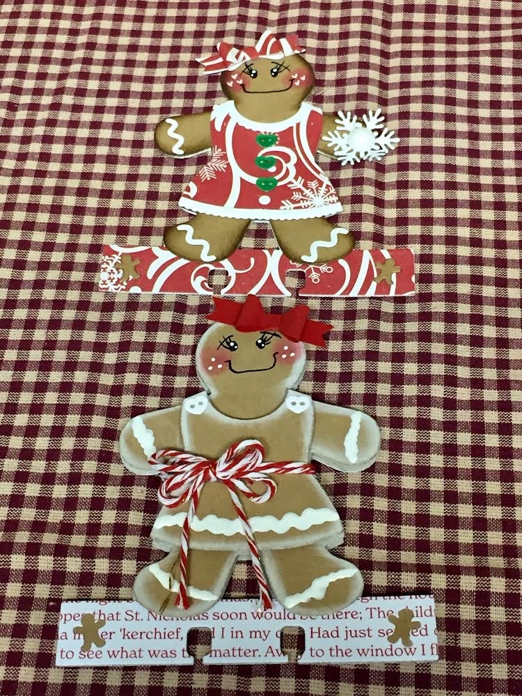 Gingerbread Doll Memorydex Card - Image 5