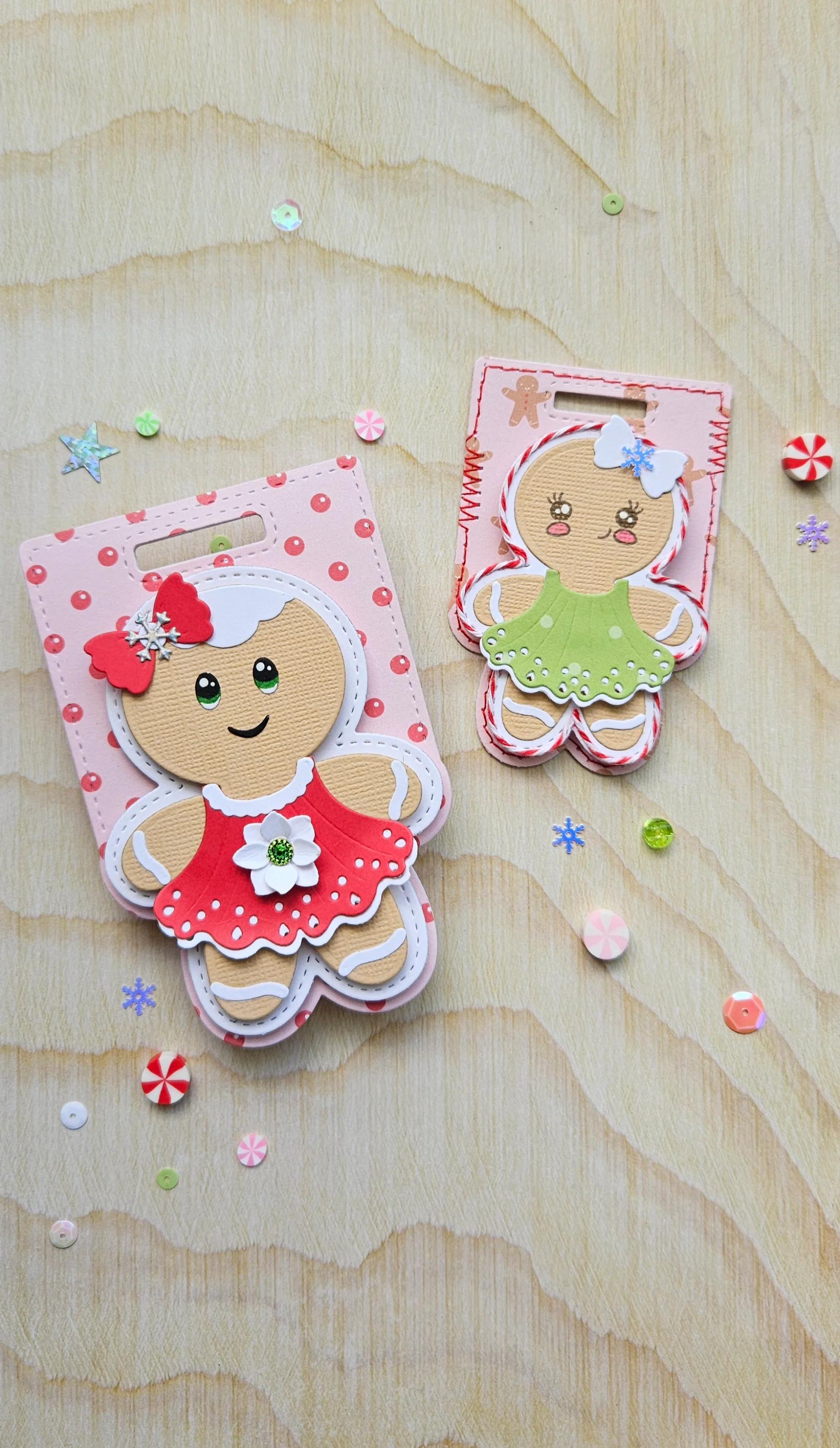 Gingerbread Girl Bag Topper - Image 25