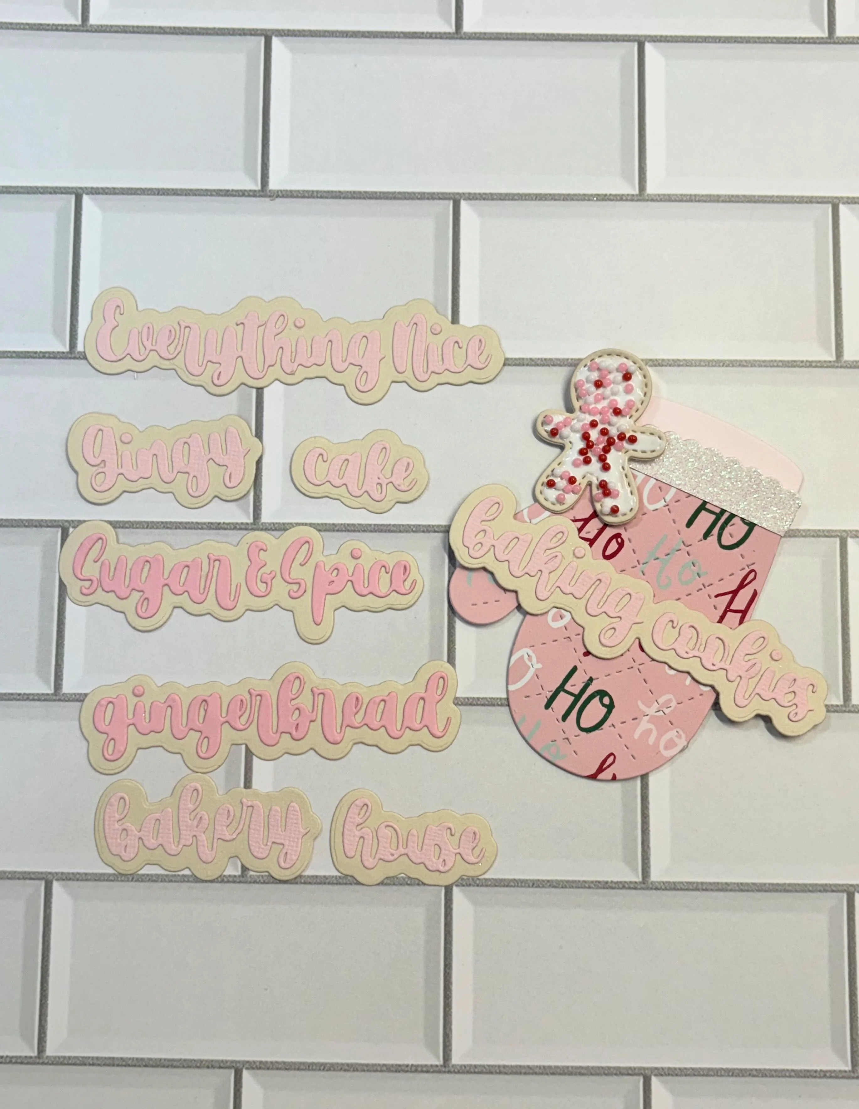 Gingerbread Script Words - Image 18