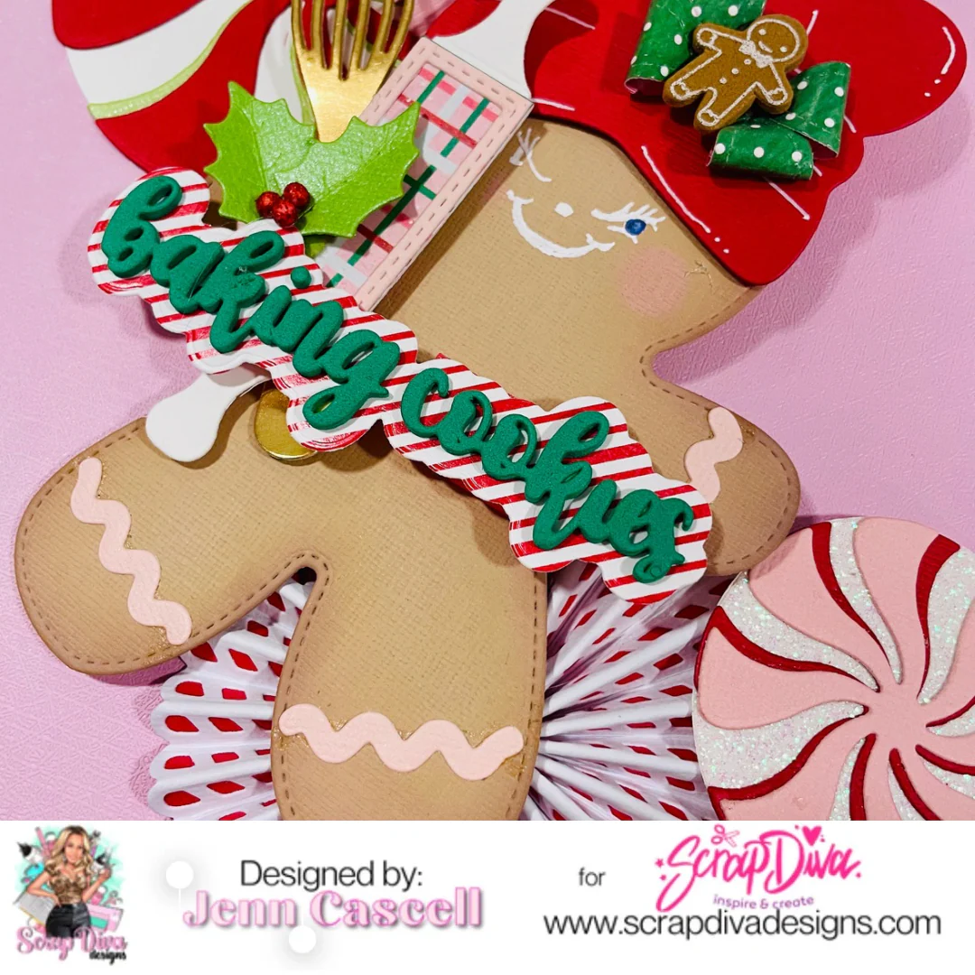 Gingerbread Script Words - Image 8