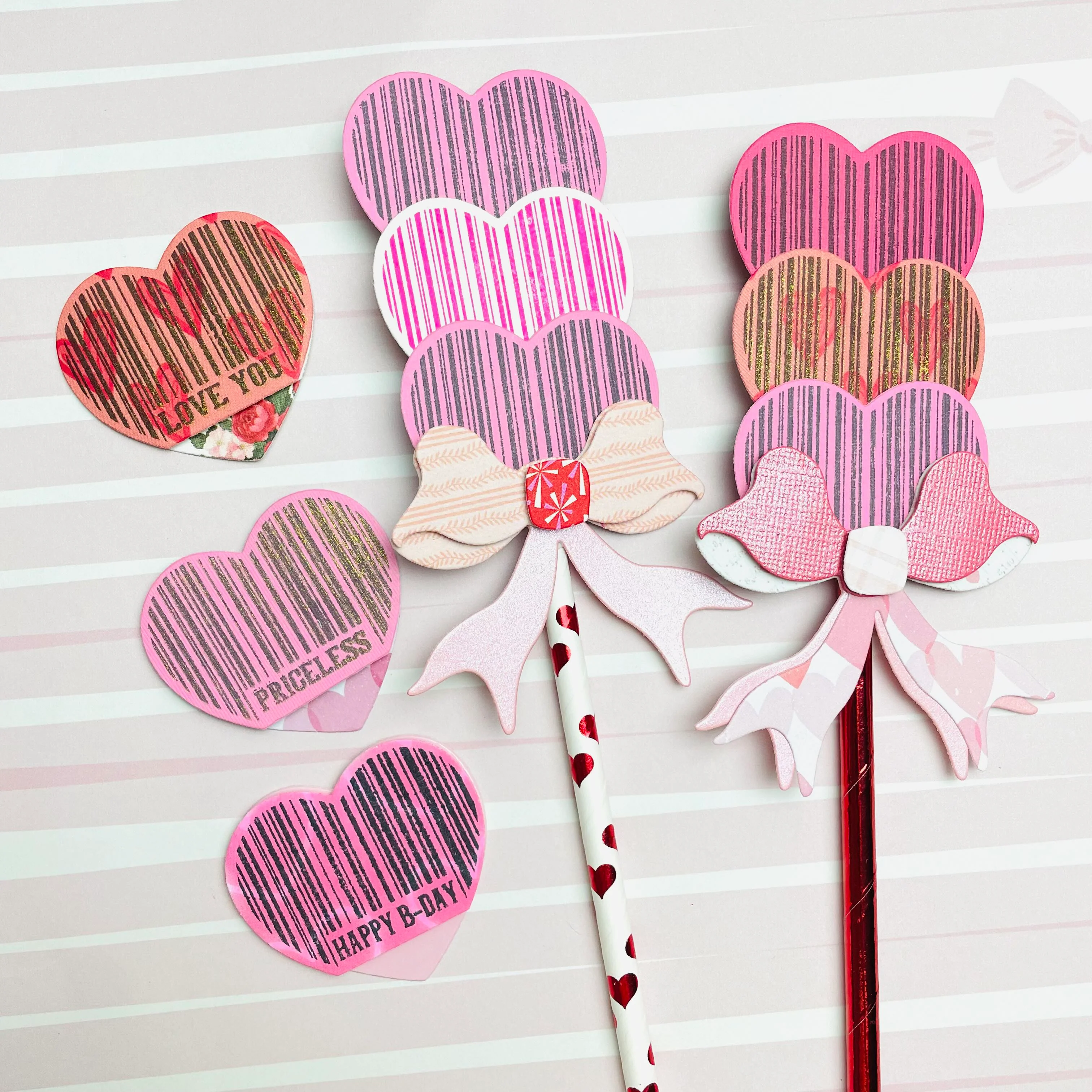 Heart Barcode Stamp - Image 4