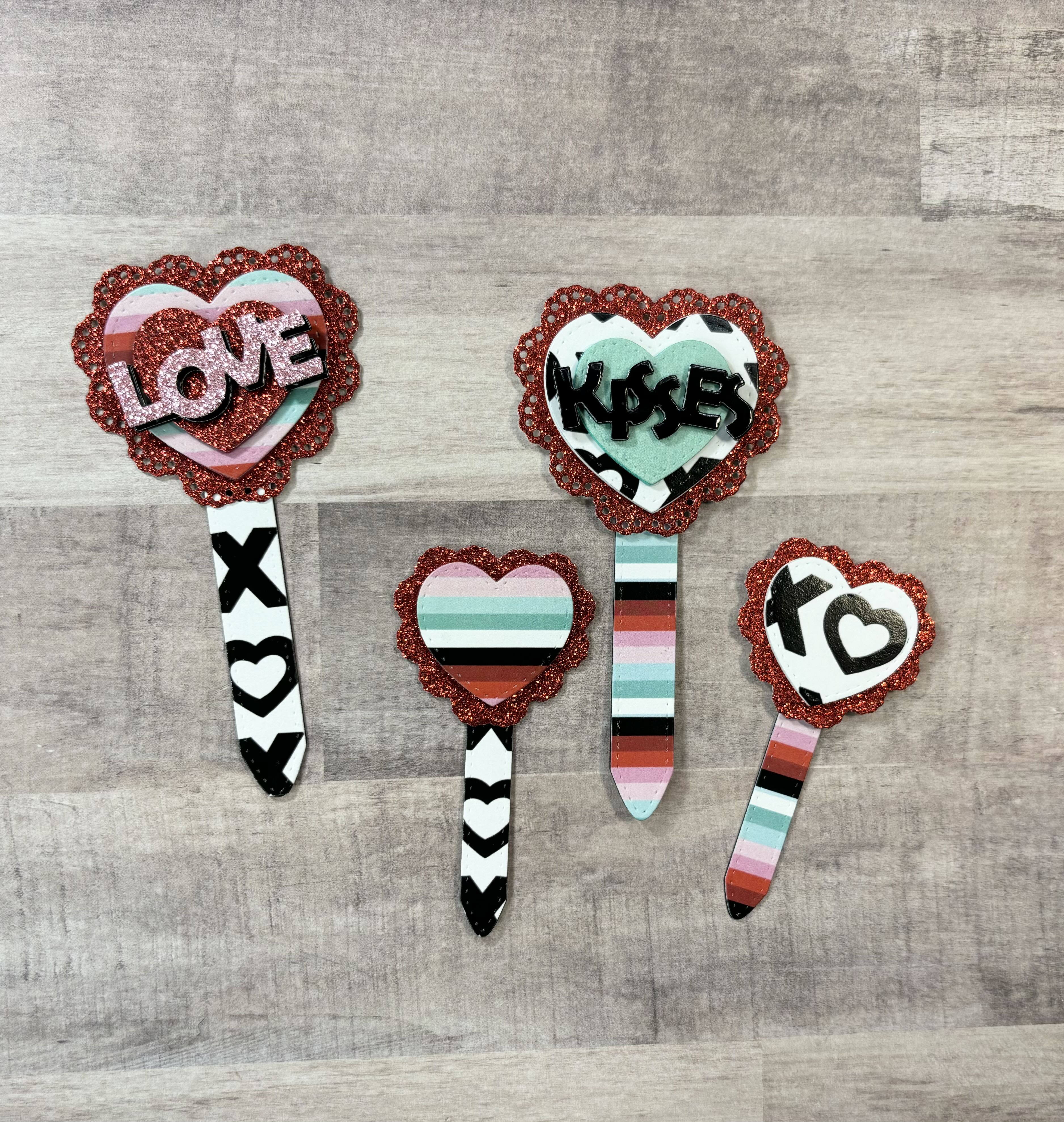Scrap Diva Designs Exclusive Love Struck Paper Bundle - Image 5