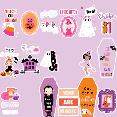 Hocus Pocus Ephemera Pack 2 - Image 2