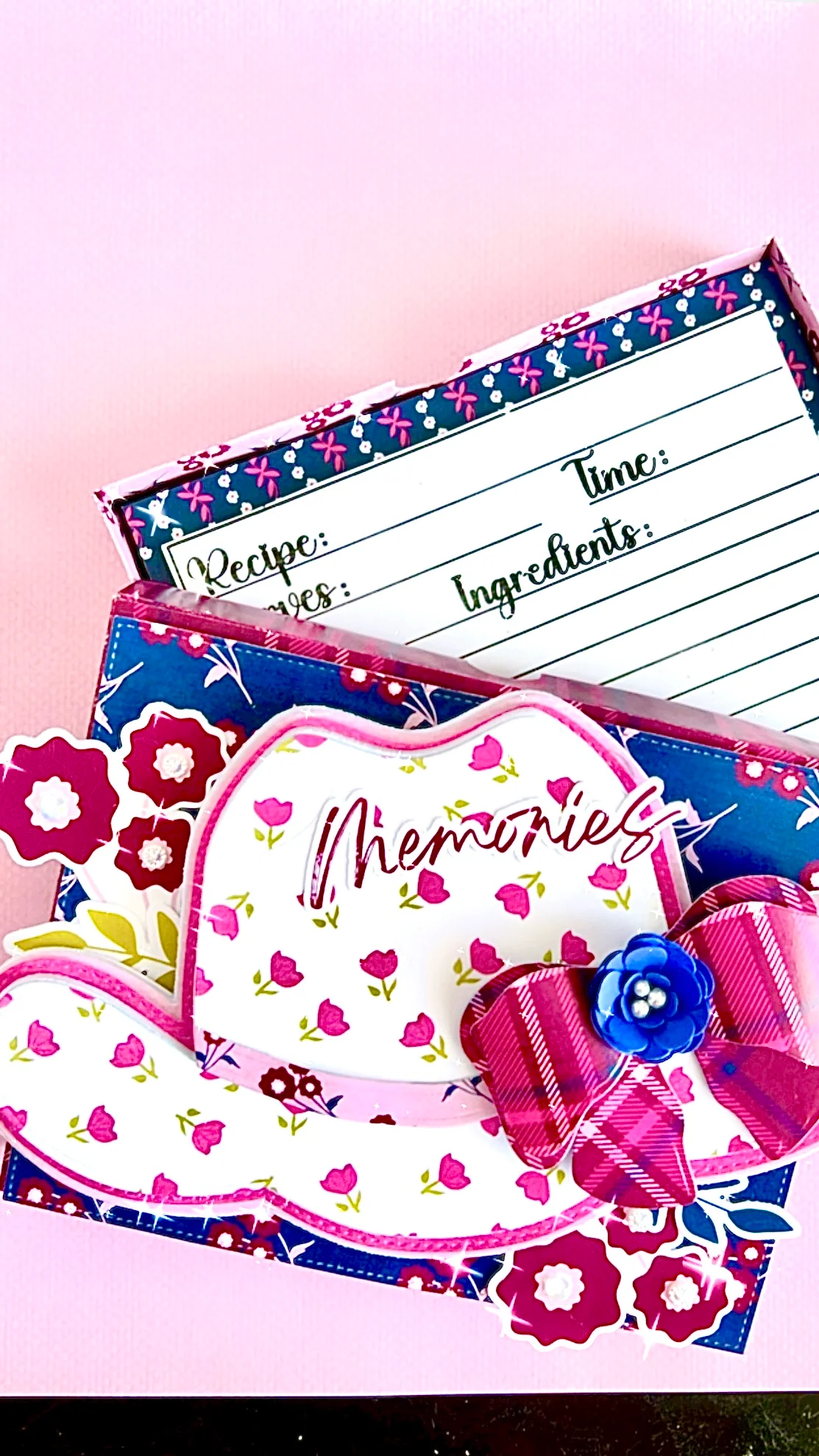 Recipe Card Stamp & Die Set - Image 9