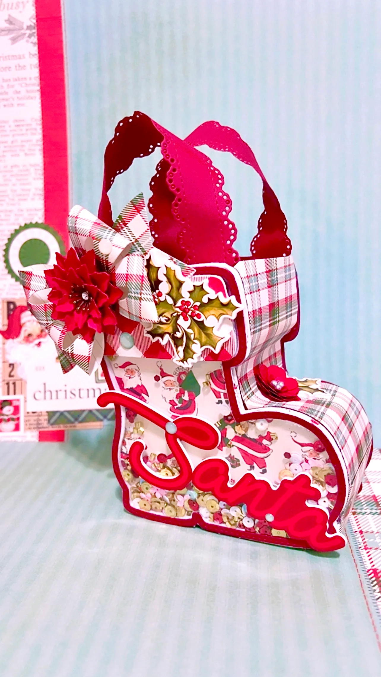 Santa Boot Mini Album - Image 21