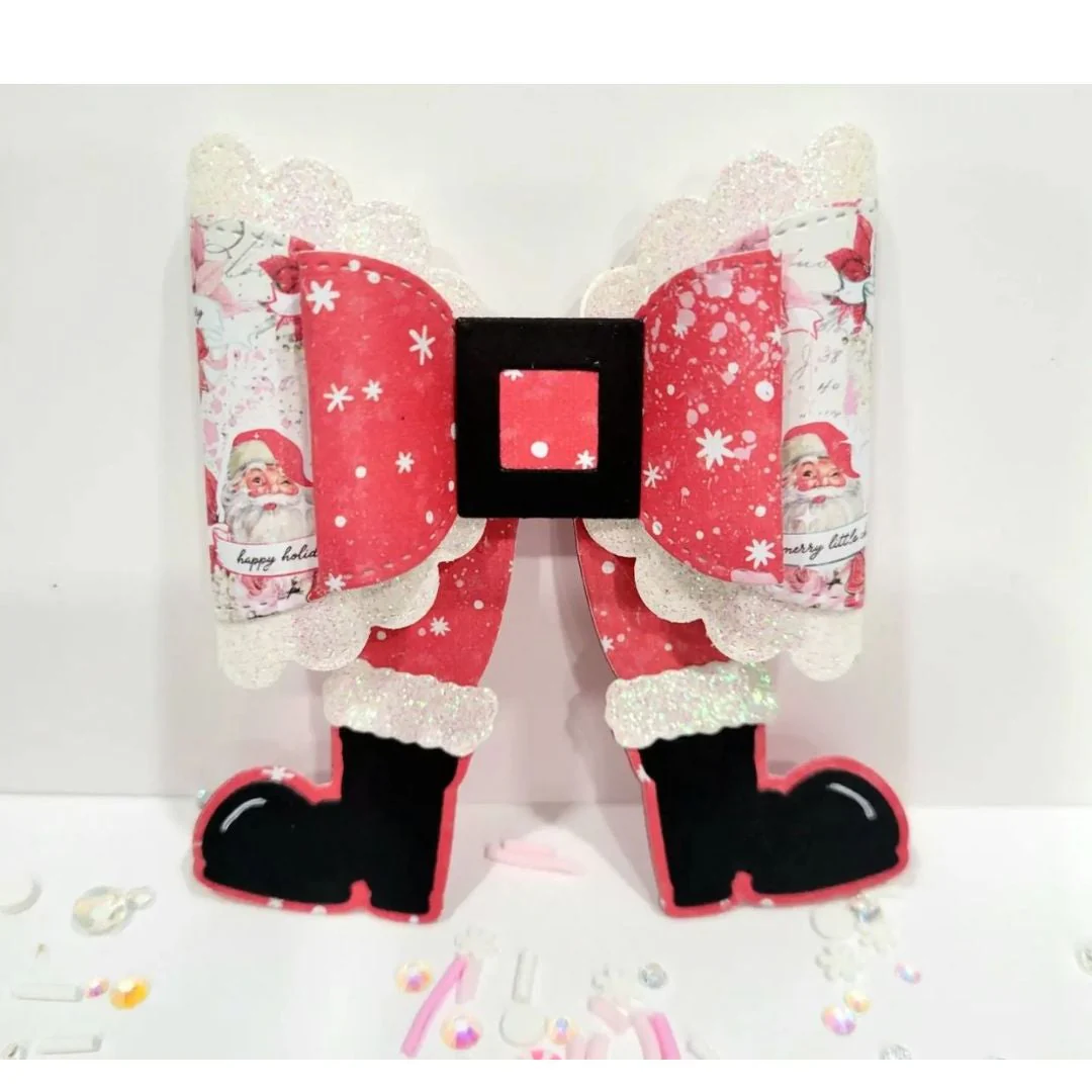 Santa Bow Set - Image 4