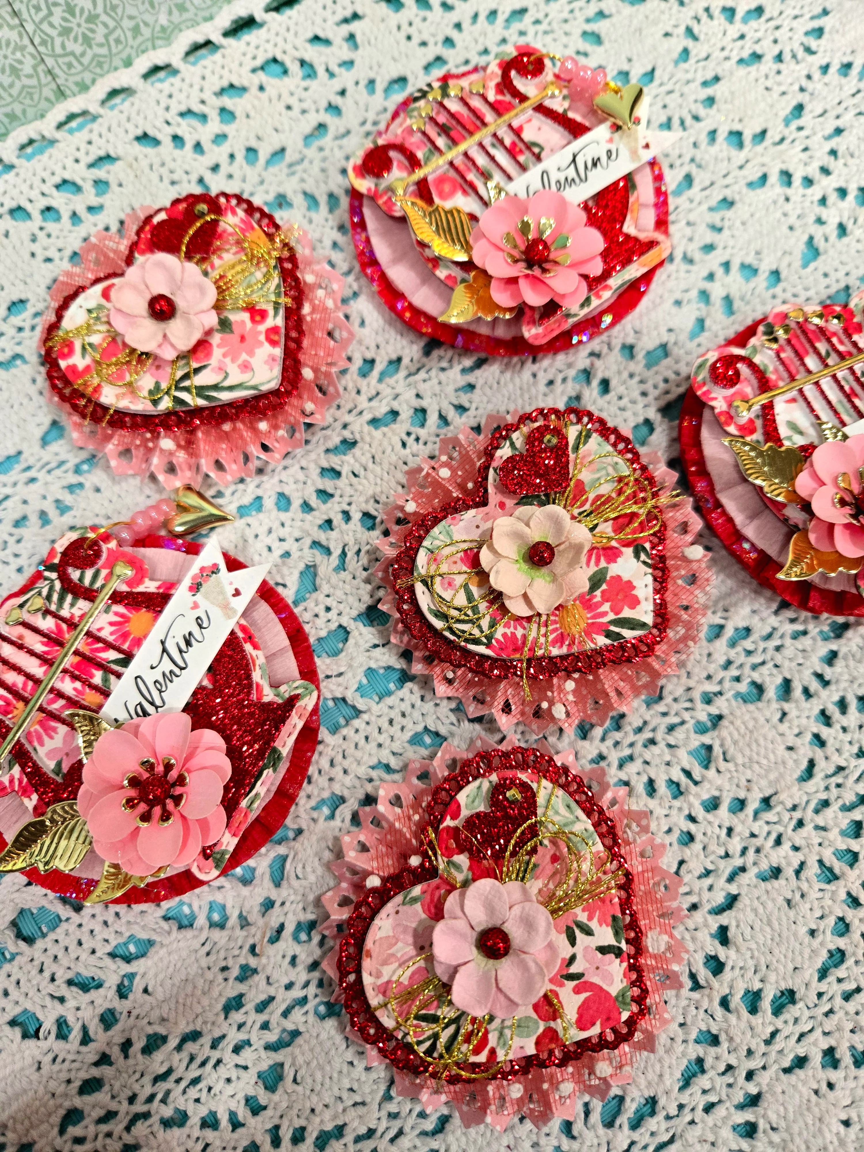 Valentine Harp Bag toppers - Image 5